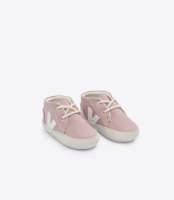 Kids VEJA BABY CANVAS BABE WHITE