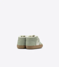 Kids VEJA BABY FURED SUEDE CLAY PIERRE