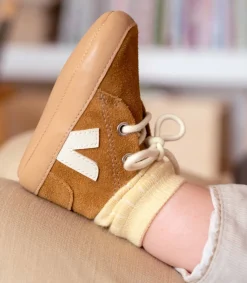 Kids VEJA BABY SUEDE CAMEL PIERRE