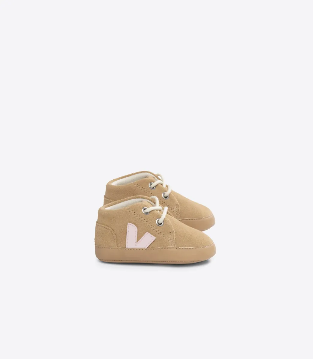 Kids VEJA BABY SUEDE DESERT PETALE