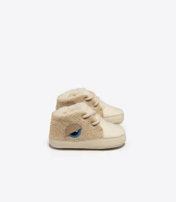 Kids VEJA BABY SUEDE X BIGSTUFFED ALMOND