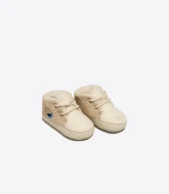 Kids VEJA BABY SUEDE X BIGSTUFFED ALMOND
