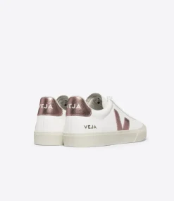 Women VEJA CAMPO LEATHER WHITE NACRE