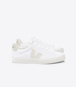 Women VEJA CAMPO CANVAS WHITE PIERRE