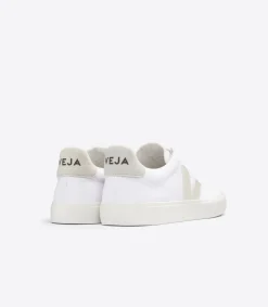 Women VEJA CAMPO CANVAS WHITE PIERRE