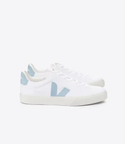 VEJA CAMPO CANVAS WHITE STEEL