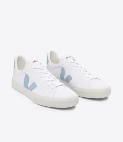 VEJA CAMPO CANVAS WHITE STEEL
