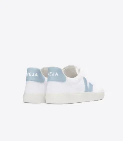 VEJA CAMPO CANVAS WHITE STEEL
