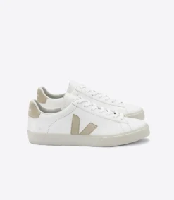 Women VEJA CAMPO LEATHER WHITE ALMOND