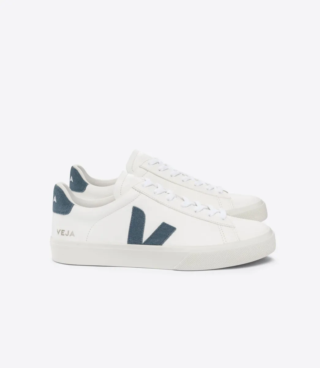 Women VEJA CAMPO LEATHER WHITE CALIFORNIA