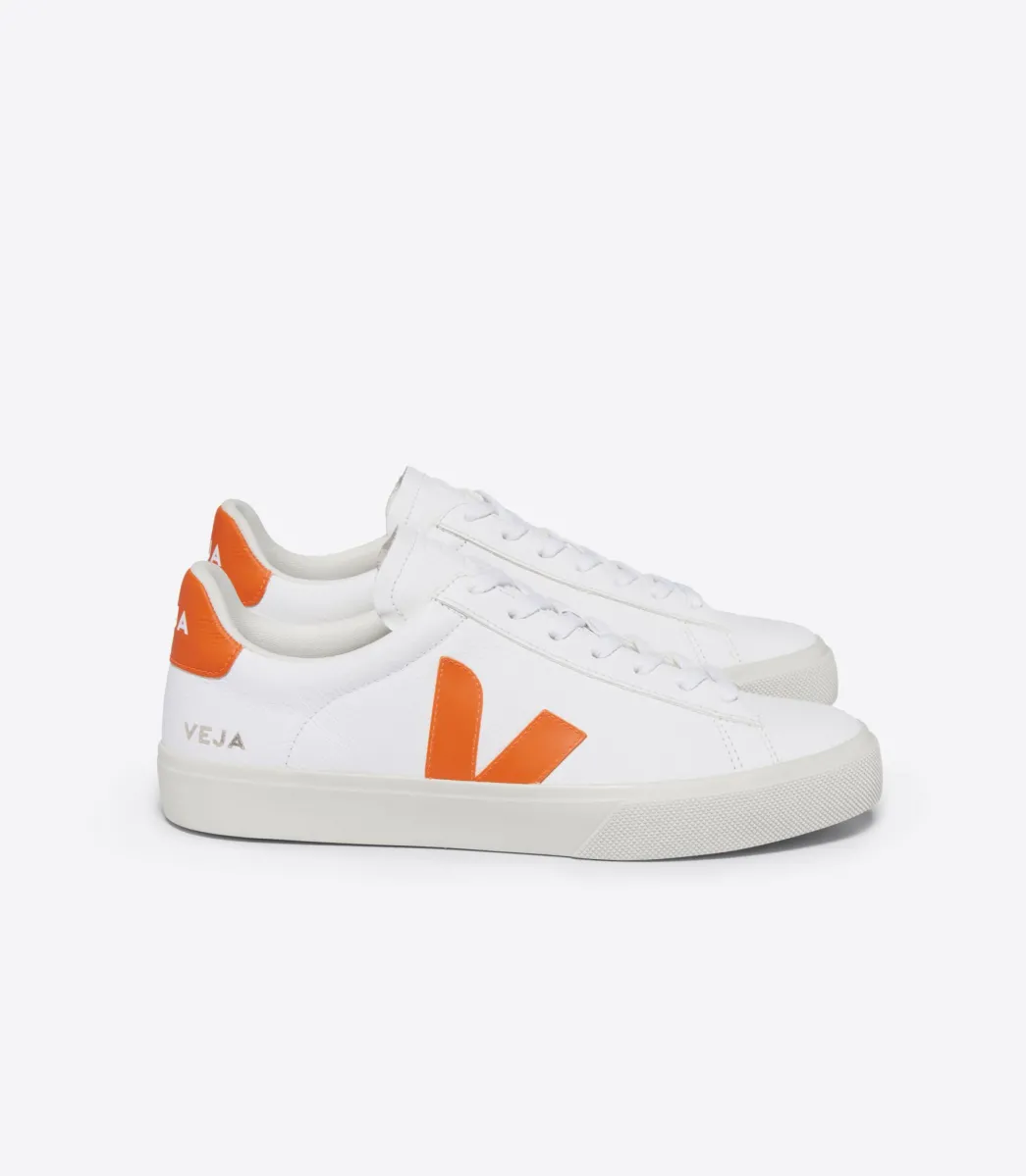 Women VEJA CAMPO LEATHER WHITE FURY