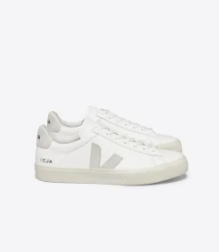 Women VEJA CAMPO LEATHER WHITE NATURAL