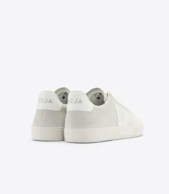 Women VEJA CAMPO SUEDE NATURAL WHITE