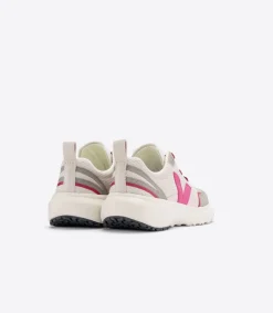 Kids VEJA CANARY ELASTIC LACES ALVEOMESH NATURAL MIA
