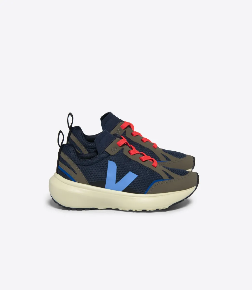 Kids VEJA CANARY LIGHT ALVEOMESH NAUTICO AQUA
