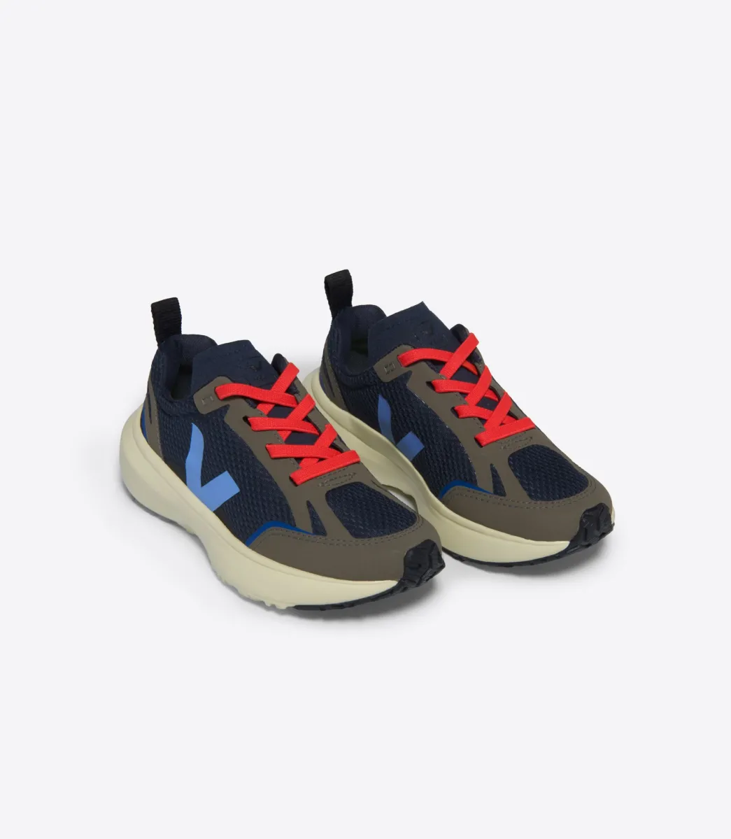 Kids VEJA CANARY LIGHT ALVEOMESH NAUTICO AQUA