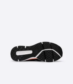 VEJA CONDOR 2 ALVEOMESH CONCRETE BLACK NEON ORANGE