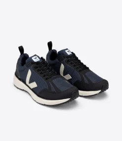 Women VEJA CONDOR 2 ALVEOMESH NAUTICO PIERRE BLACK