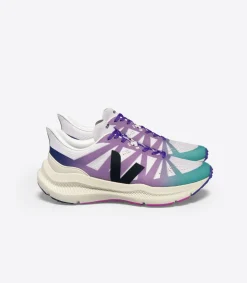 Women VEJA CONDOR 3 ENGINEERED-MESH LIGHT-GREY BLACK GRADIENT