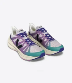 Women VEJA CONDOR 3 ENGINEERED-MESH LIGHT-GREY BLACK GRADIENT