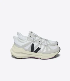Women VEJA CONDOR 3 ENGINEERED-MESH WHITE BLACK