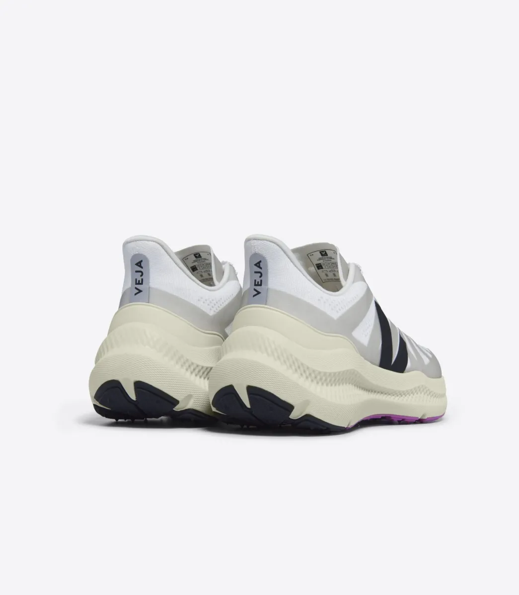 Women VEJA CONDOR 3 ENGINEERED-MESH WHITE BLACK