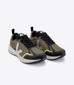 VEJA CONDOR MESH KAKI OXFORD GREY SOLE