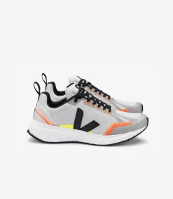 VEJA CONDOR MESH LIGHT GREY BLACK