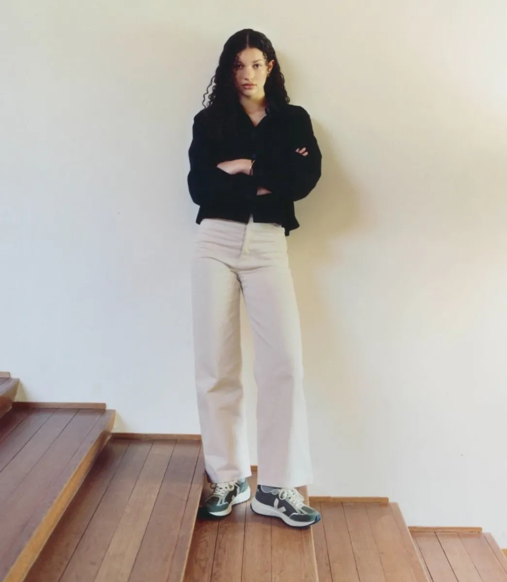 Women VEJA CONDOR ROYALE ALVEOMESH KAKI PIERRE