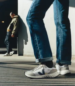 Women VEJA CONDOR ROYALE ALVEOMESH LIGHT GREY