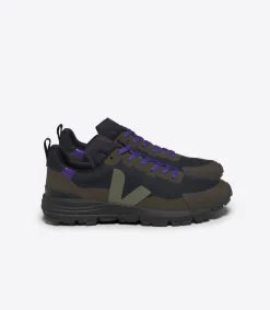 Women VEJA DEKKAN ALVEOMESH BLACK KAKI EAGLE