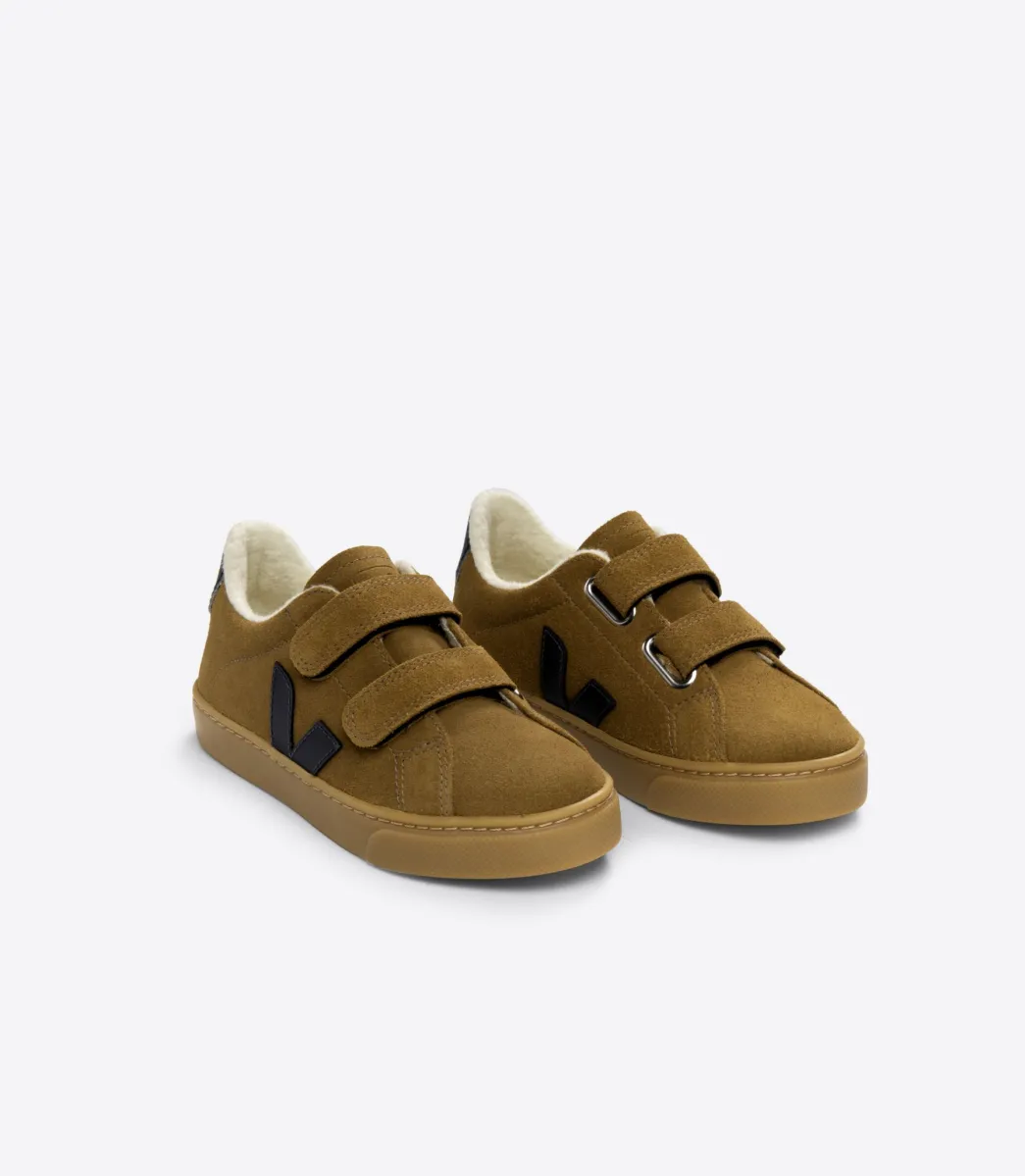Kids VEJA ESPLAR FURED SUEDE CAMEL NAUTICO