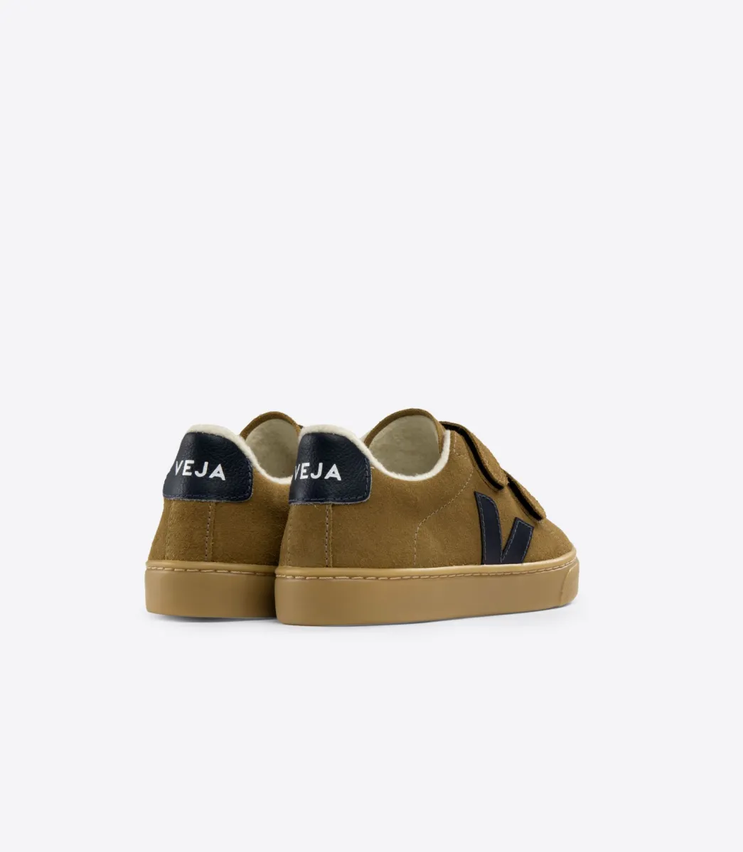 Kids VEJA ESPLAR FURED SUEDE CAMEL NAUTICO
