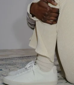 Women VEJA ESPLAR LEATHER WHITE