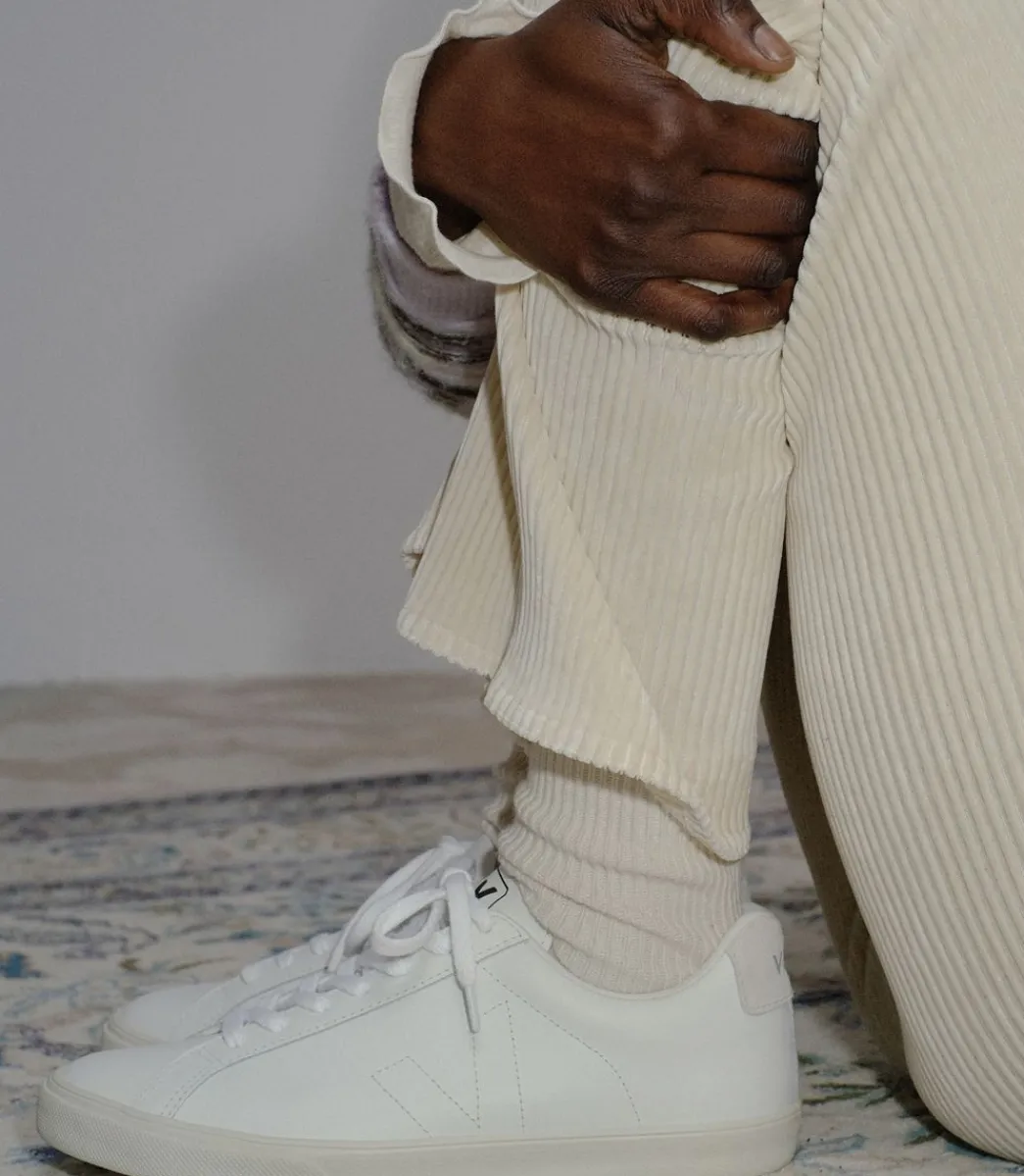 Women VEJA ESPLAR LEATHER WHITE