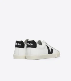 Women VEJA ESPLAR LEATHER WHITE BLACK