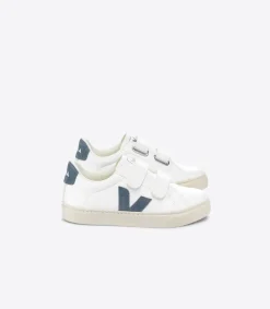 Kids VEJA ESPLAR LEATHER WHITE CALIFORNIA