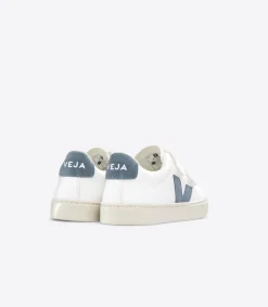 Kids VEJA ESPLAR LEATHER WHITE CALIFORNIA