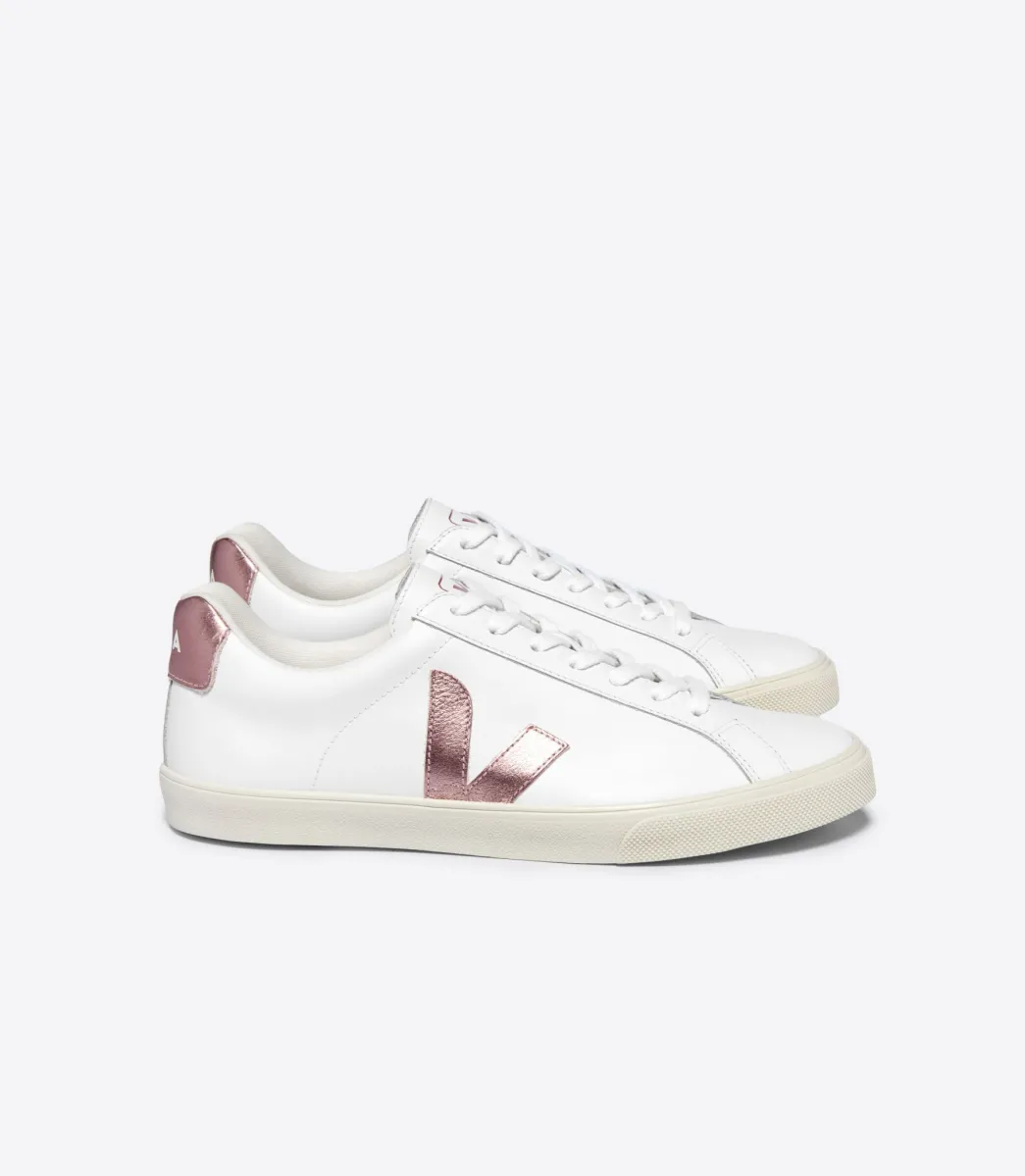 Women VEJA ESPLAR LEATHER WHITE NACRE