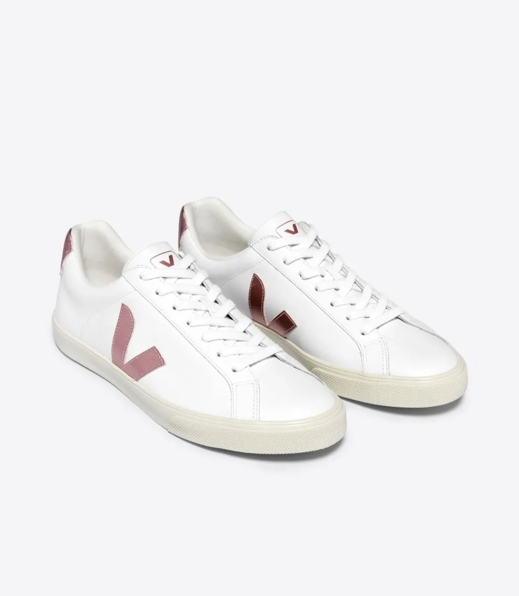 Women VEJA ESPLAR LEATHER WHITE NACRE