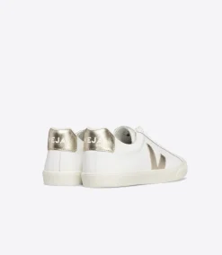 Women VEJA ESPLAR LEATHER WHITE PLATINE