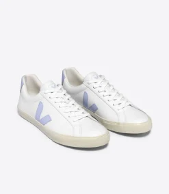 Women VEJA ESPLAR LEATHER WHITE SWAN