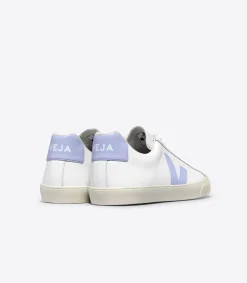 Women VEJA ESPLAR LEATHER WHITE SWAN