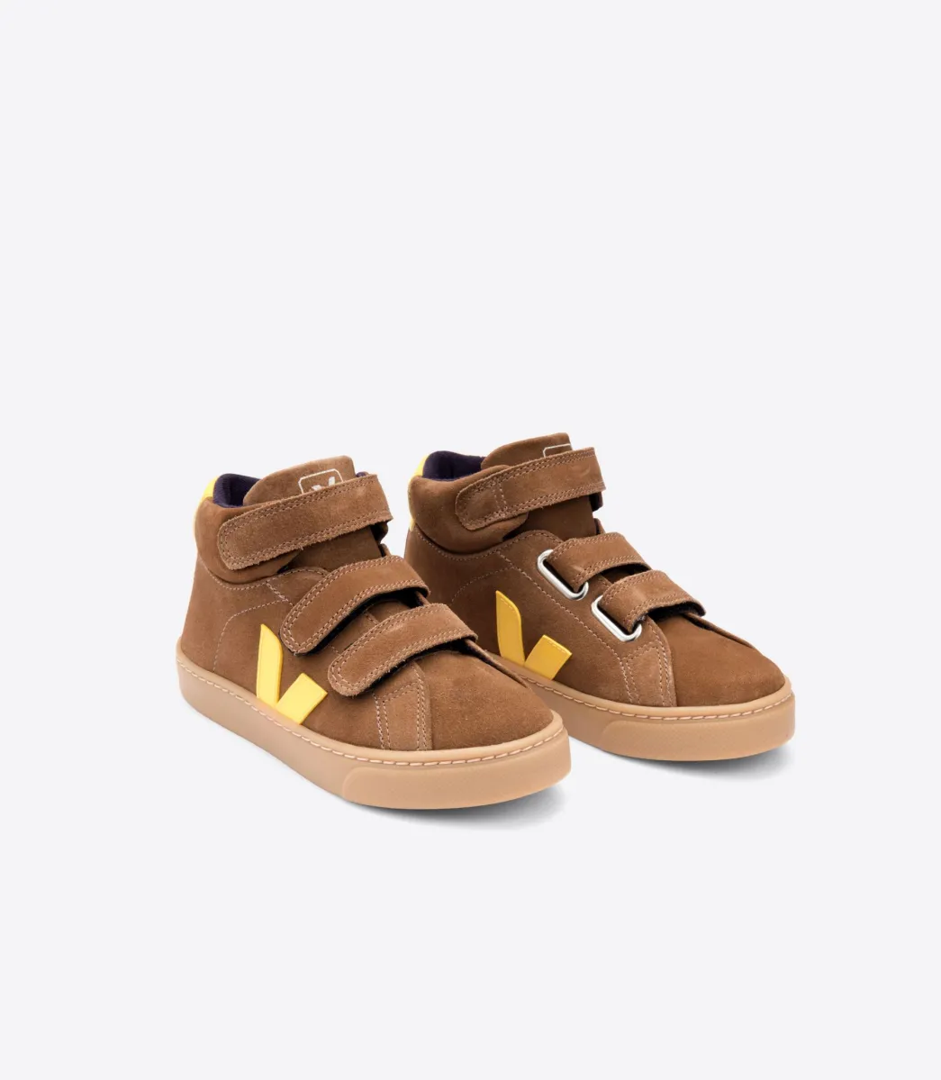 Kids VEJA ESPLAR MID SUEDE BROWN TONIC