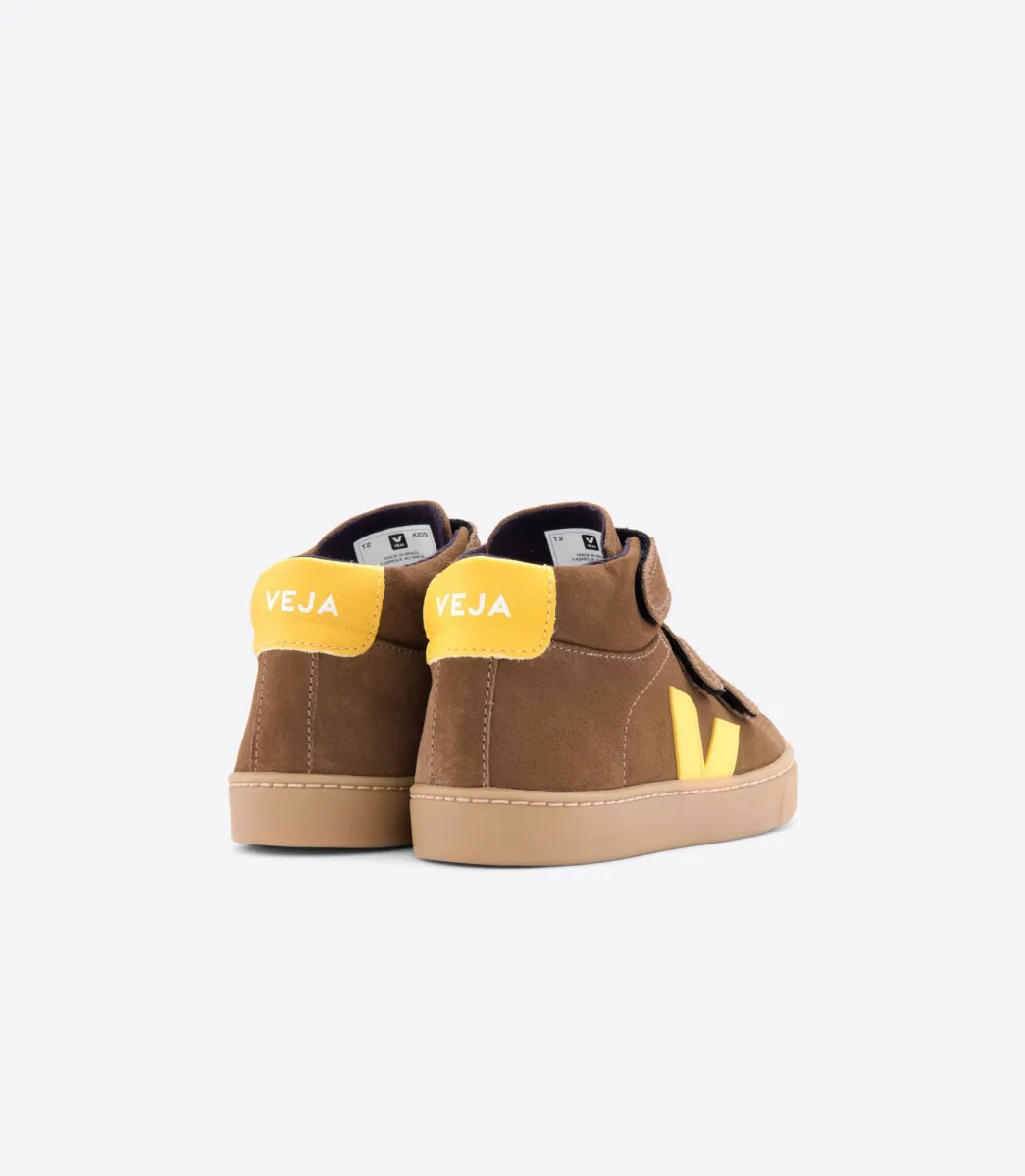 Kids VEJA ESPLAR MID SUEDE BROWN TONIC