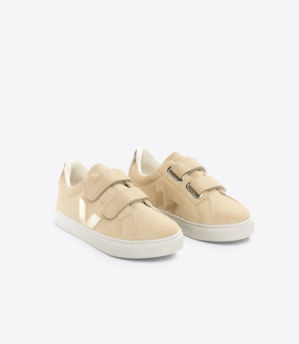 Kids VEJA ESPLAR SUEDE ALMOND PLATINE