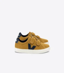 Kids VEJA ESPLAR SUEDE CAMEL NAUTICO