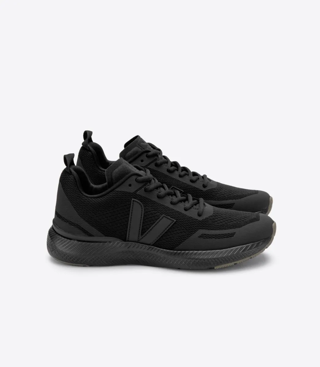 Women VEJA IMPALA ENGINEERED-MESH FULL BLACK KAKI