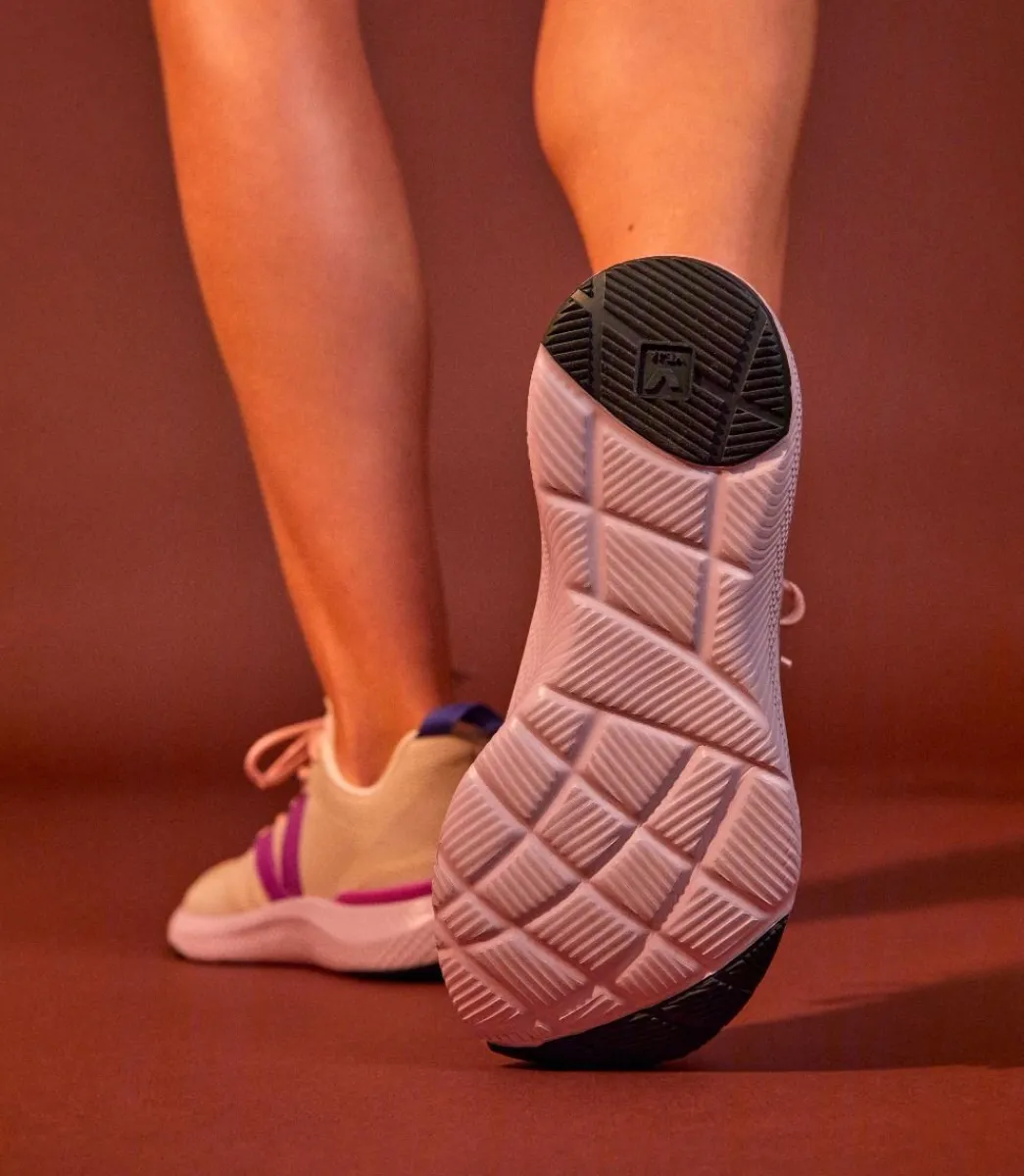 Women VEJA IMPALA ENGINEERED-MESH NATURAL COSMOS