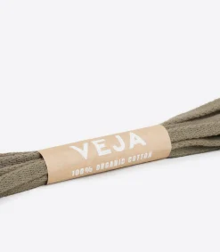 Women VEJA LACES ORGANIC COTTON KAKI